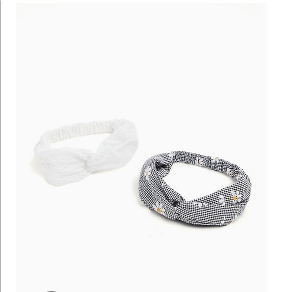 Torrid Bundle of 5 Headbands - Braided Velvet, Beaded & Sparkly LIVE RECAP DM us to claim your pieces Thank you all for  main image 2